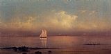 Martin Johnson Heade Becalmed, Long Island Sound painting